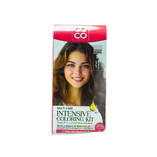COCO INTENSIVE COLORING KIT 5 LIGHT BROWN