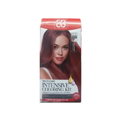 COCO INTENSIVE COLORING KIT 7.66 RED BLOND