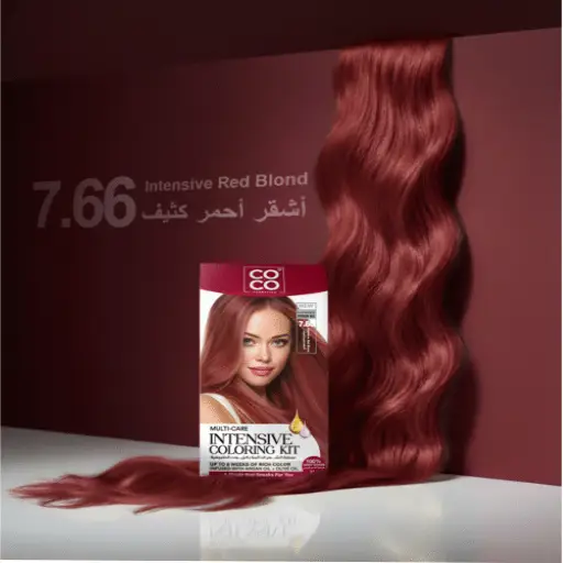 COCO INTENSIVE COLORING KIT 7.66 RED BLOND