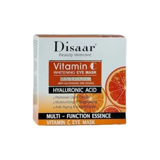 DISAAR VITAMIN C WHITENING EYE MASK HYALURONIC ACID 1.5ML 60 PCS
