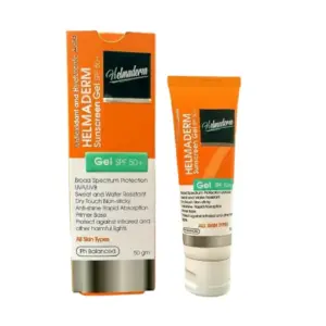 HELMADERM SUN SCREEN GEL SPF 50+   50 GM