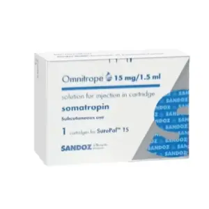 OMNITROPE 15MG/1.5ML S.C. CARTRIDGE