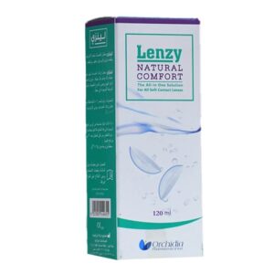LENZY NATURAL COMFORT SOLUTION 120ML 