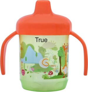 TRUE HARD SPOUT CUP WITH COVER 260 ML 4135