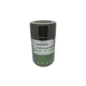 NUTRIVILLE ASHWAGANDHA KSM -66 600 MG 30 TAB