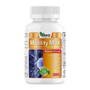 AMS MOTILITY MAX FOR MEN 60 VEG CAPSULES 