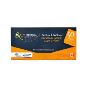BE STRIPS 50 BLOOD GLUCOSE TEST STRIPS