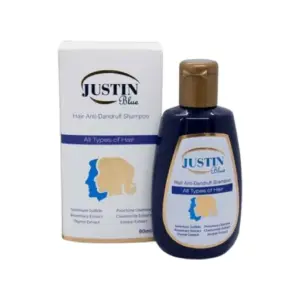 JUSTIN BLUE ANTID SHAMPOO 80ML
