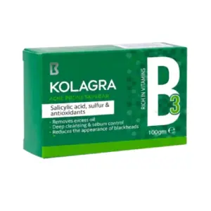 KOLAGRA ACNE PRONE SKIN BAR SOAP 100 GM