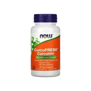 NOW TURMERIC CURCUMIN 60 CAP