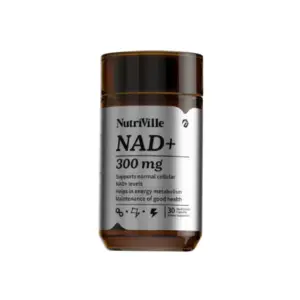 NUTRIVILLE NAD+ 300MG 30 CAPSULES