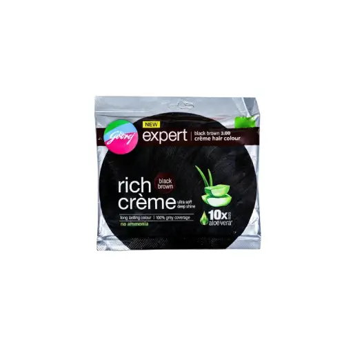 RICH CREME HAIR BLACK BROWN 3