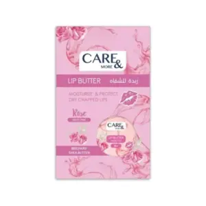 CARE AND MORE LIP BUTTER ROSE SHEA 20 GM
