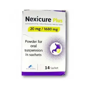 NEXICURE PLUS 20/1680 MG (14 SACHETS)  
