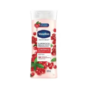 VASELINE SUPERFOOD FRESHLOCK CRANBERRY LOTION 100ML
