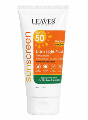 LEAVES SUN SCREEN ULTRA LIGHT FLUID 50ML