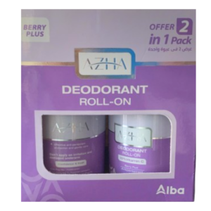 AZHA DEODORANT ROLL ON VIT C 1+1