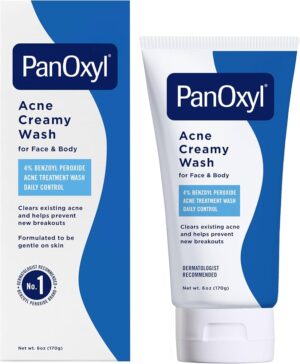 PANOXYL ANCE CREAMY 4% WASH 170G