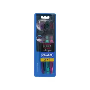 ORAL B ALLROUNDER2+1 FREE BLACK MEDIUM
