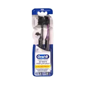 ORAL B CHARCOAL SOFT 1+1 TOOTHBRUSHES