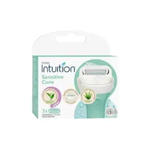 INTUITION SENSITIVE CARE RAZOR REFILL ALO VERA  WOMEN 3