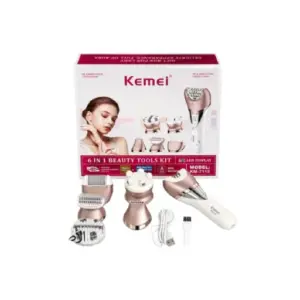 KEMEI 6IN1 BEAUTY TOOLS KIT KM-7115