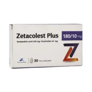 ZETACOLEST PLUS 180/10 MG 30 F.C. TABS