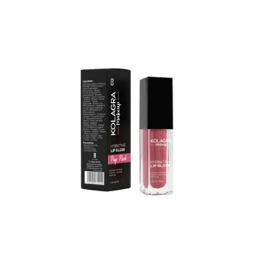 KOLAGRA MAKEUP LIP GLOSS POP PINK 6 ML