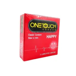 ONE TOUCH CLASSIC CONDOM HAPPY 3 CONDOMS