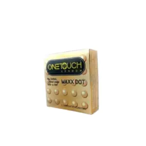 ONE TOUCH BIG DOTTED CONTOUR SHAPE MAXX DOT 3 CONDOMS
