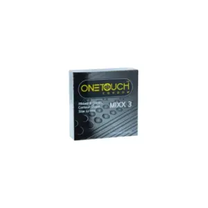 ONE TOUCH RIBBED &DOTTED CONTOUR SHAPE MIXX 3 3 CONDOMS