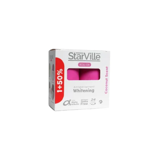 STAR VILLE ROLL ON COCONUT 1+50% OFFER 60 ML