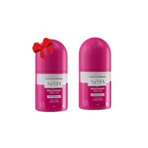 AZHA DEODORANT ROLL ON VIT C 1+1