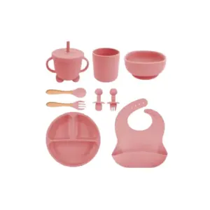 SILICONE BABY CUTLERY SET 6-PIECE COLORS 2321