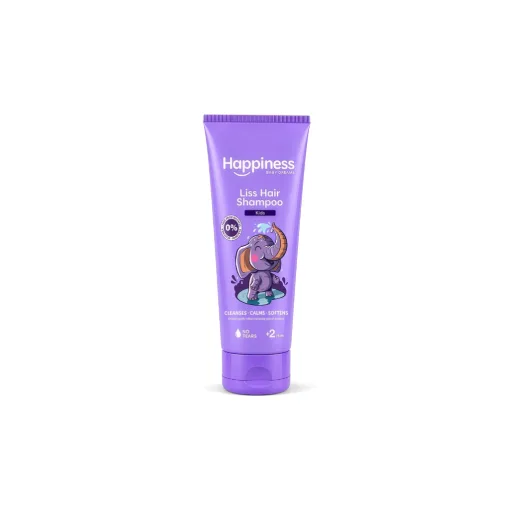 HAPPINESS LISS HAIR SHAMPOO KIDS CLEANSEE CALMS SOFTENS200ML