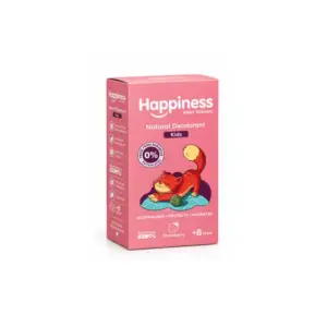 HAPPINESS NATURAL DEODORANT STRAWBERRY 50ML